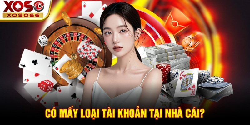 Có mấy loại tài khoản tại nhà cái?