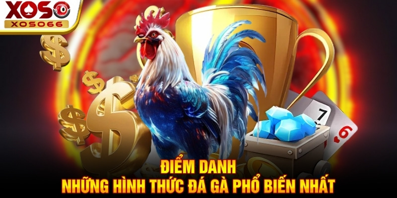 Điểm danh những hình thức đá gà phổ biến nhất