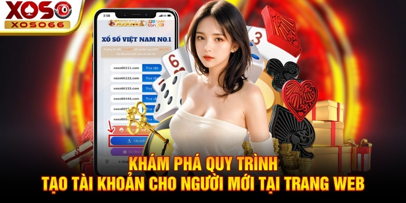 Khám phá quy trình tạo tài khoản cho người mới tại trang web